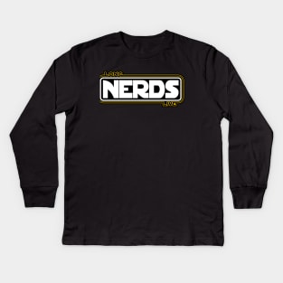 Long Live Nerds! Kids Long Sleeve T-Shirt